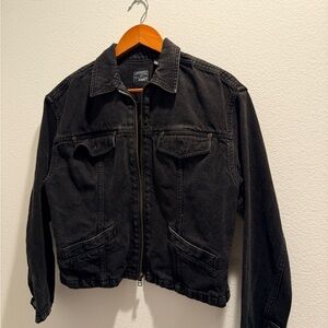 LIZ Wear Black Denim Jacket